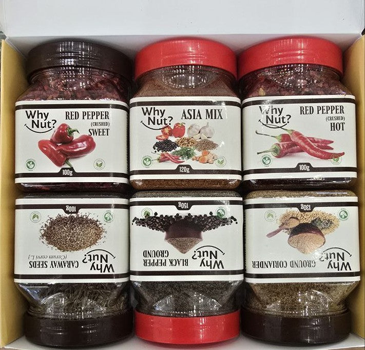 đ Premium-GewĂŒrzbox â 6 natĂŒrliche GewĂŒrze