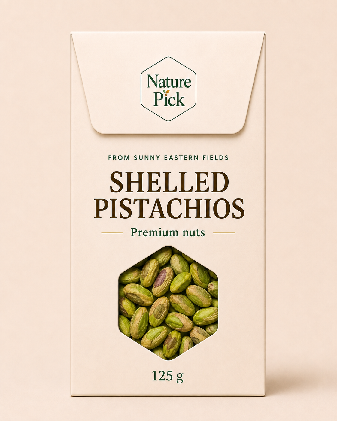 Shelled pistachios 125 g – Nature Pick