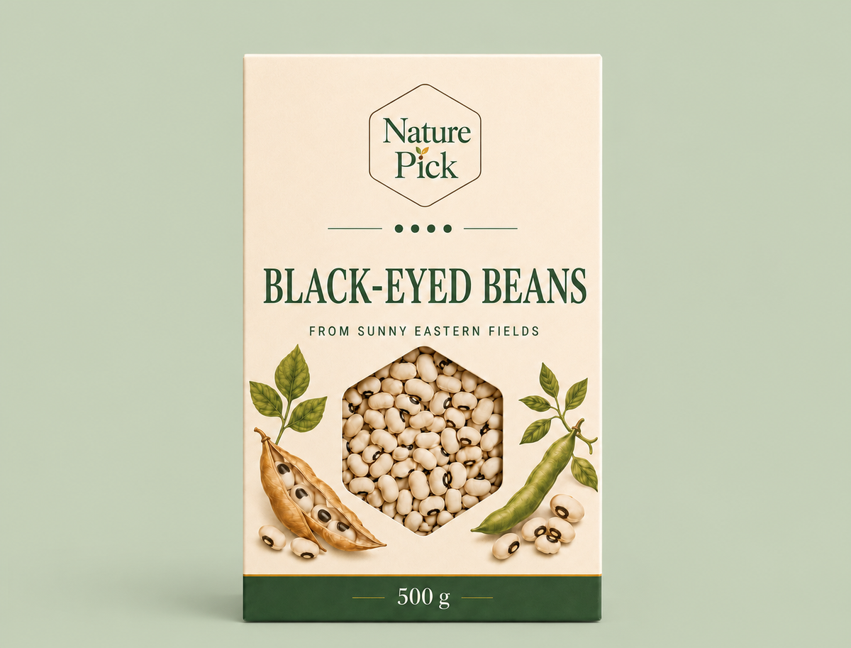 Svartögda bönor 500 g – Nature Pick