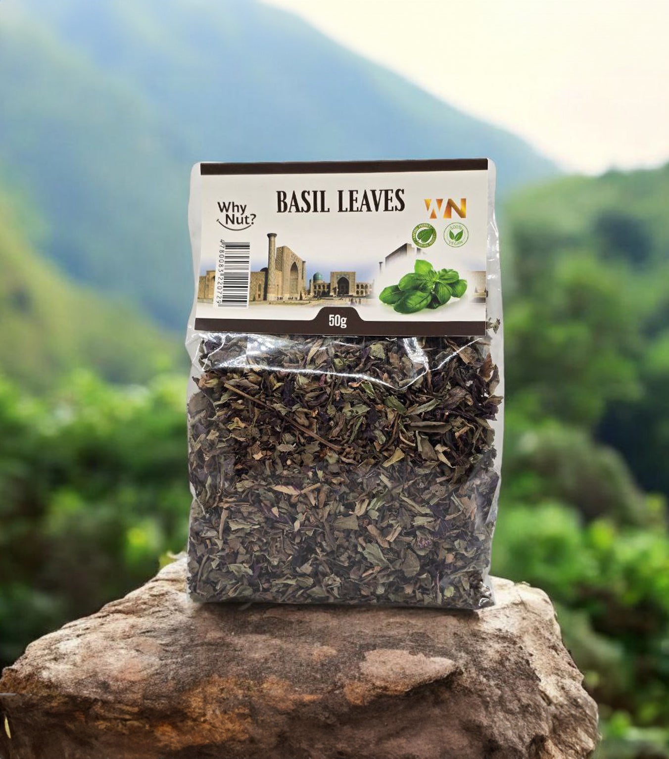 Getrocknetes Basilikum