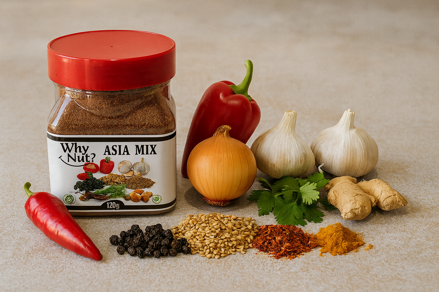 Asiatische Gewürzmischung