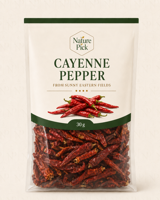 Ganze Cayennepfeffer