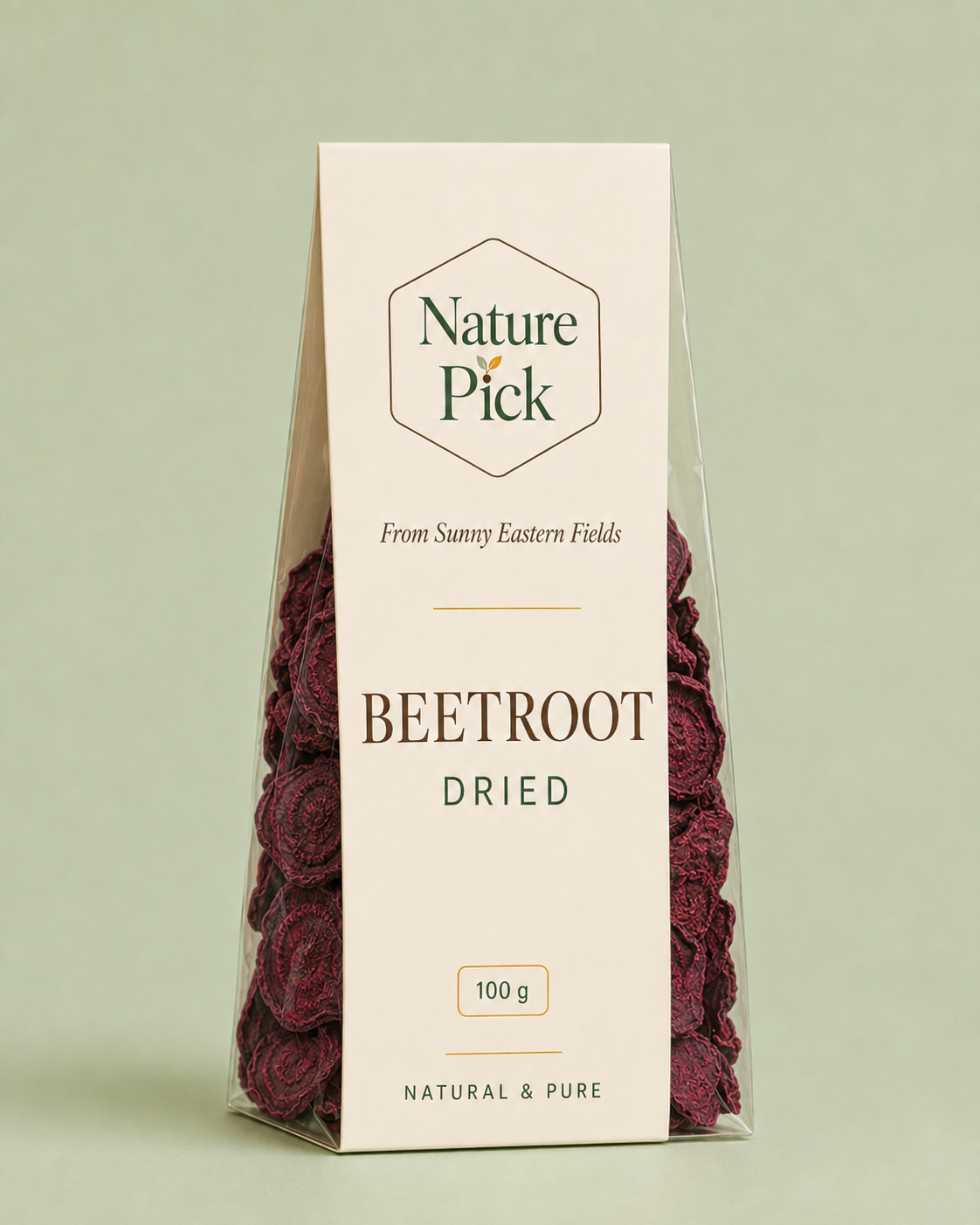 Torkade rödbetor 100 g – Nature Pick