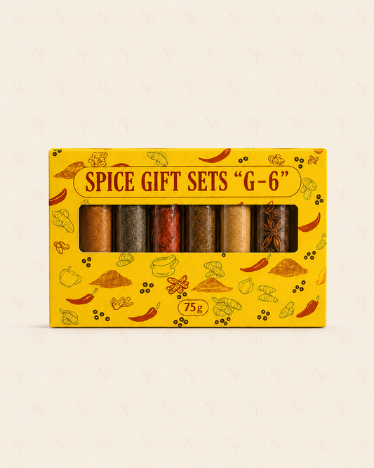 🎁Gewürz-Geschenkset G-6 – Premium-Geschenkset mit gemahlenen Gewürzen in Tuben
