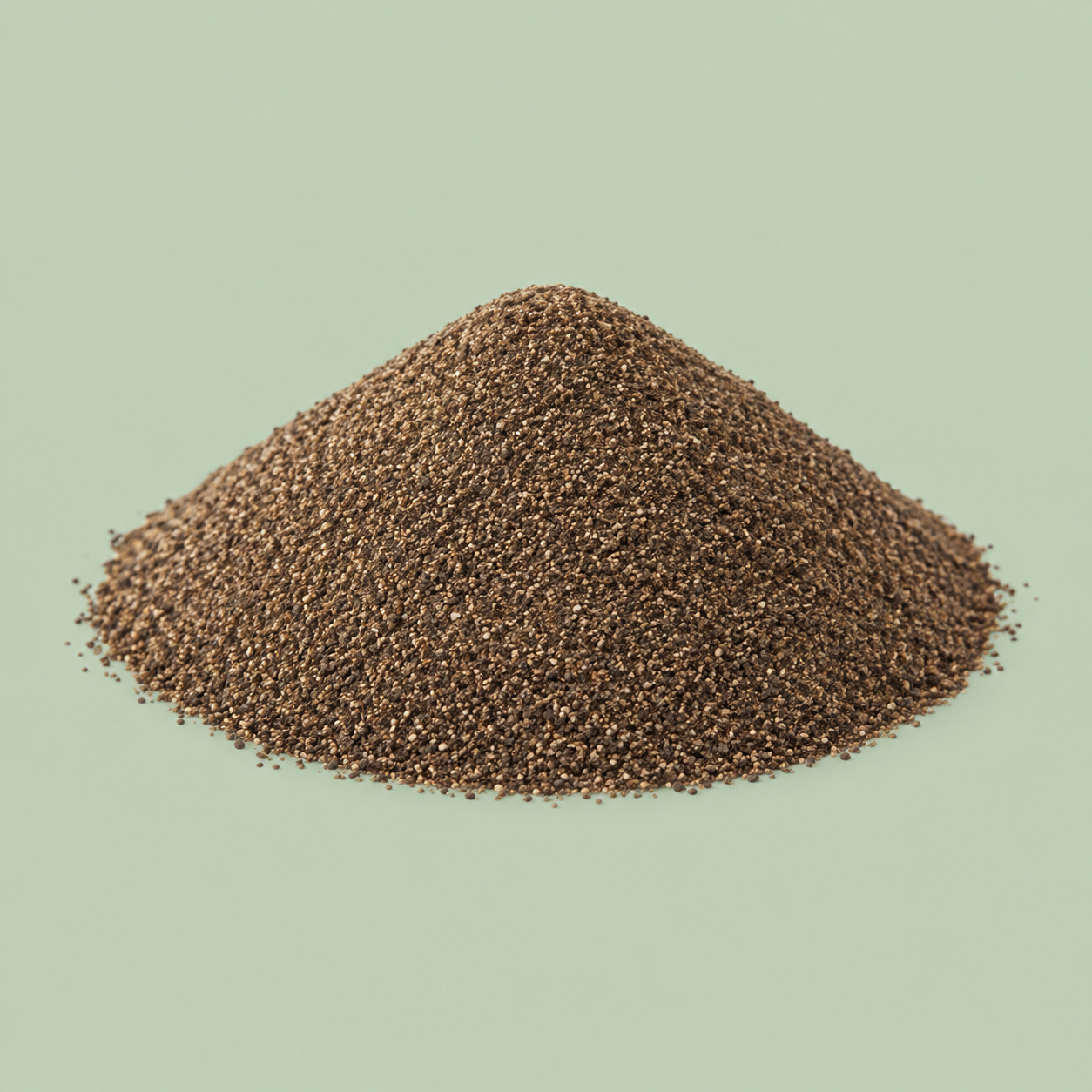 Gemahlener schwarzer Pfeffer