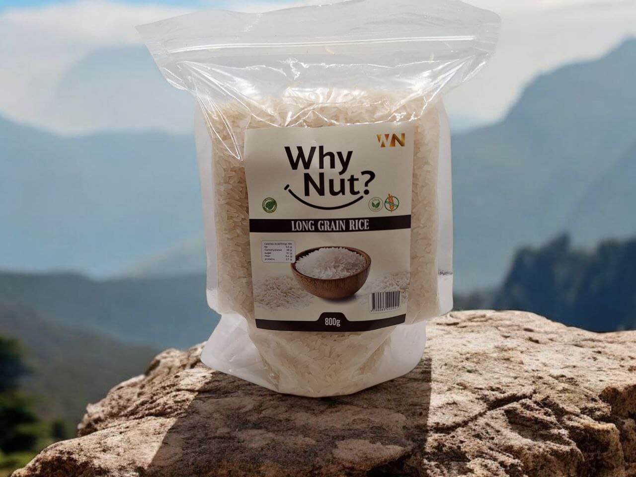 Long grain rice from Nature Pick Market, perfect for side dishes, pilafs, and salads.