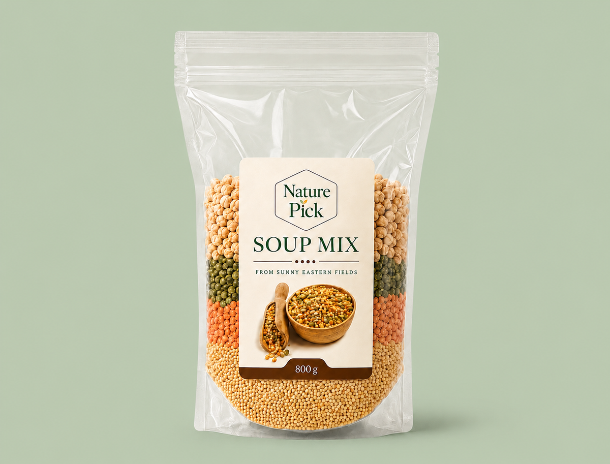 Soup mix, lentils, beans, peas and millet 800 g – Nature Pick