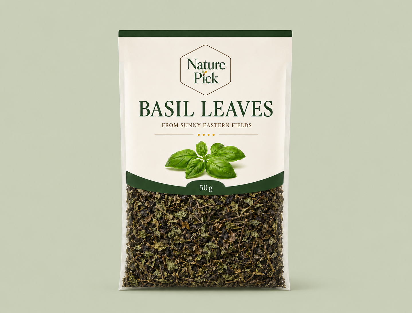 Dried basil