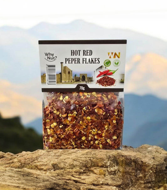 Scharfe Paprikaflocken - sonnengetrocknet-