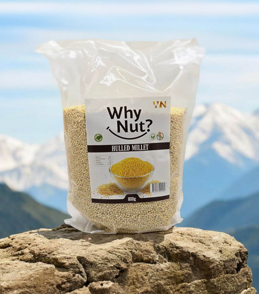 Geschälte Hirsesamen