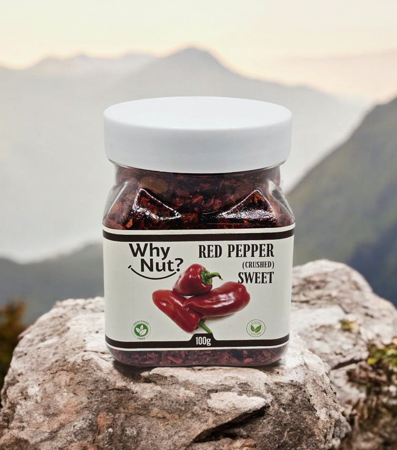 Zerstoßene Paprikaflocken