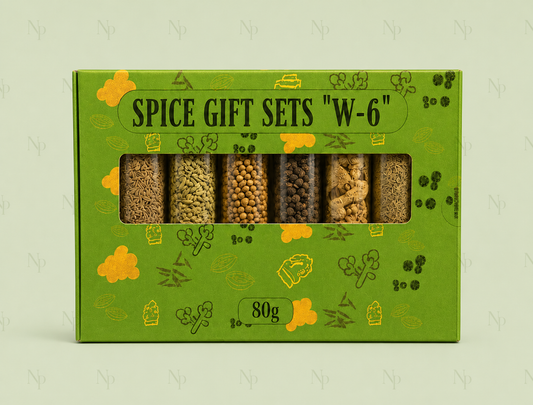 🎁 Gewürz-Geschenkset G-6 – Premium-Geschenkset mit ganzen Gewürzen in Tuben