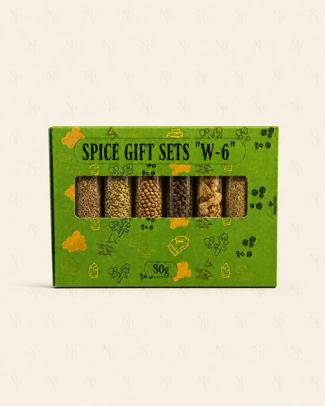 🎁 Gewürz-Geschenkset G-6 – Premium-Geschenkset mit ganzen Gewürzen in Tuben